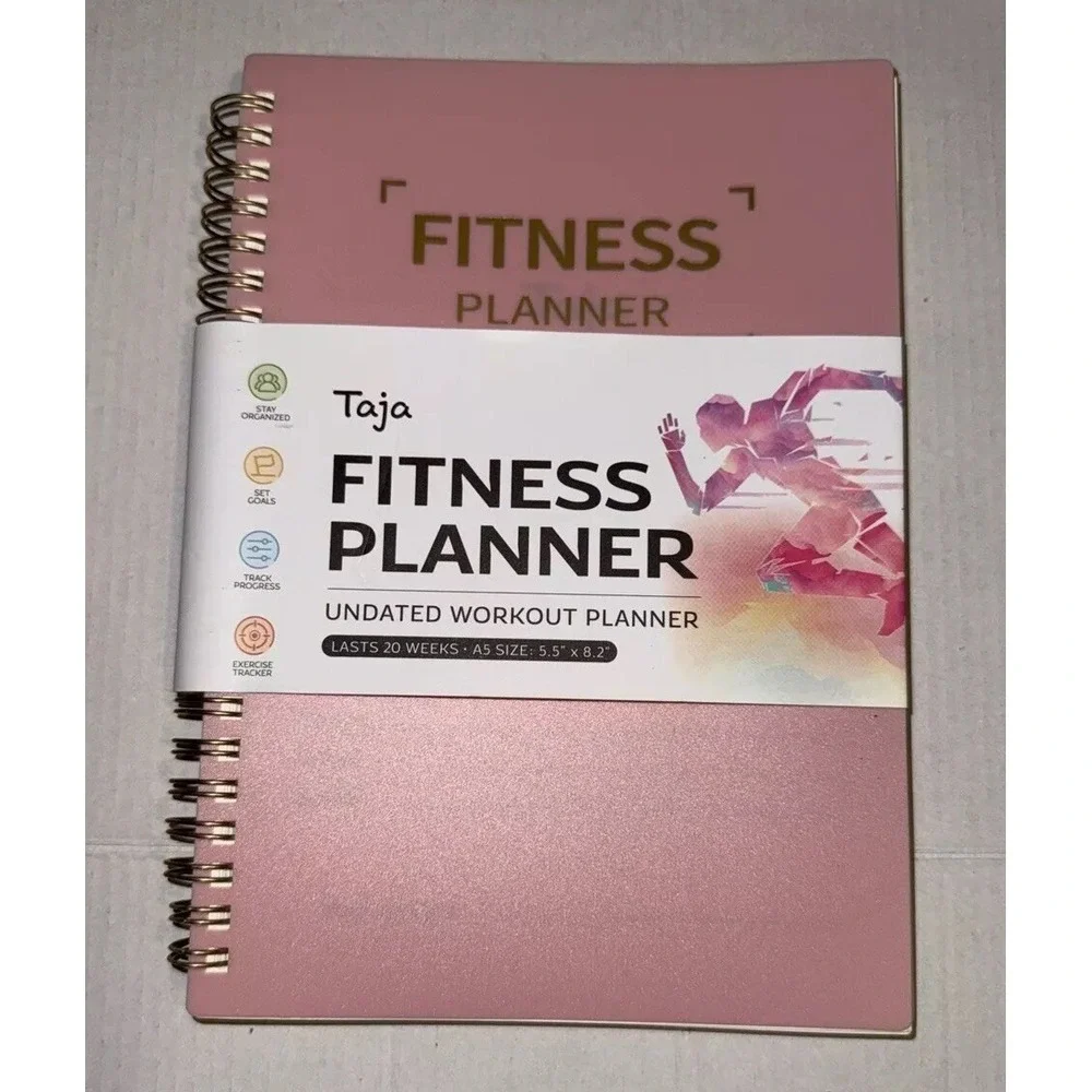 Fitness Workout Journal for Women & Men, A5(5.5